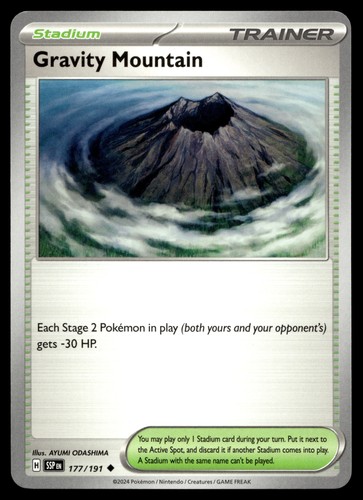 Gravity mountain 177 - 177/191, ssp