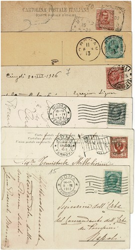 Regno italia 7 cartoline - d'italia,