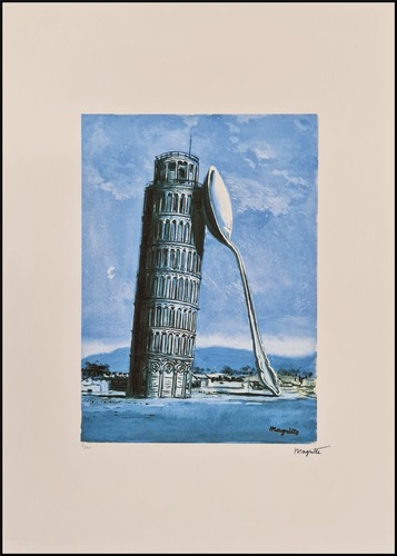 René magritte notte - notte, pisa