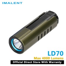 IMALENT LD70 4000 lumen portachiavi ultra luminoso torcia mini torcia EDC verde