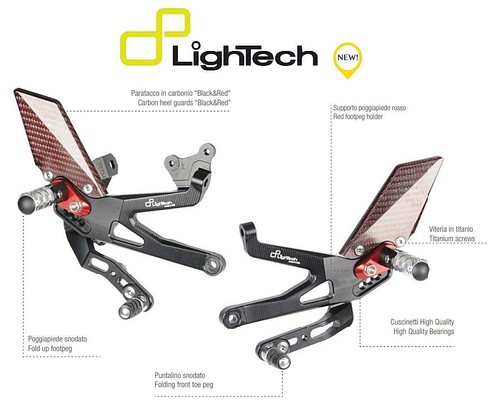 Lightech pedane arretrate - lightech,