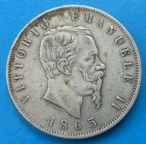 Italia lire 1865 bn napoli - 1865, n