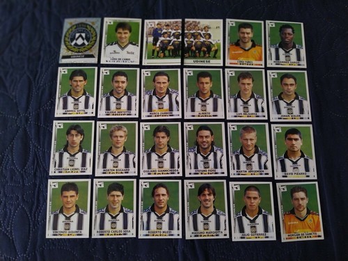 2000 2001 udinese - udinese, calciatori