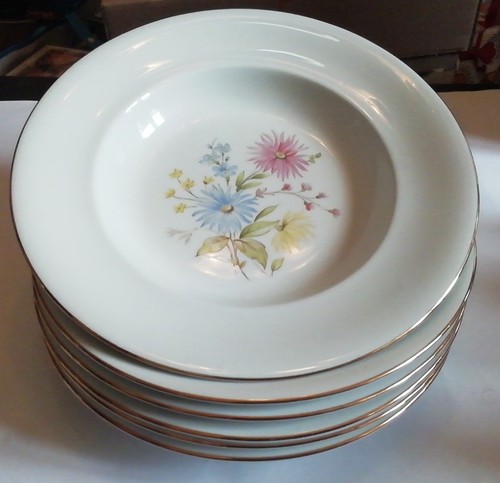 Set piatti fondi vintage - set,