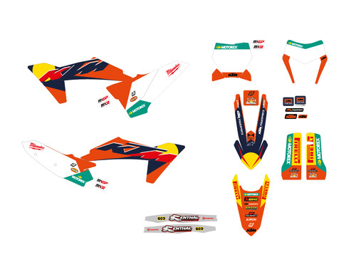 Kit adesivi grafiche - , exc