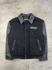 VARSITY JACKET NORTH END VINTAGE BLACK LARGE