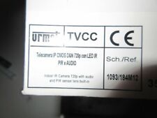 Telecamera IP CMOS D&N 720p con LED IR PIR e Audio