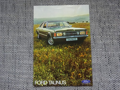 Ford taunus depliant - taunus,