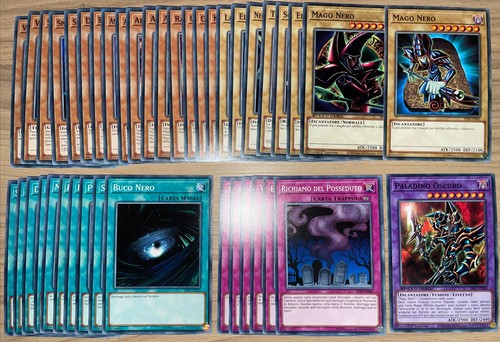 Deck mago nero - yu-gi-oh!,