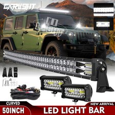 Barra luminosa led curva 52" +
