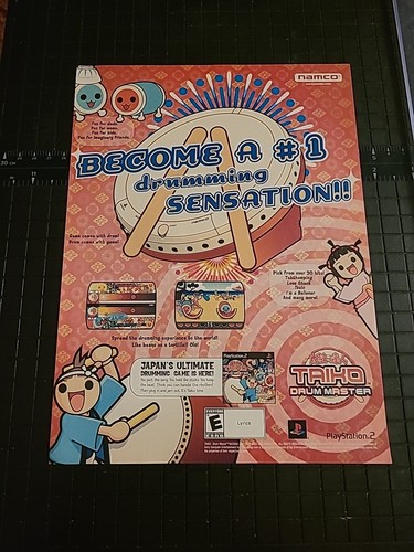 Pubblicità taiko drum master - pubblicità,