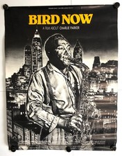 MILTON GLASER – CHARLIE PARKER - BIRD NOW - AFFICHE ORIGINALE DE CINÉMA – C.1960