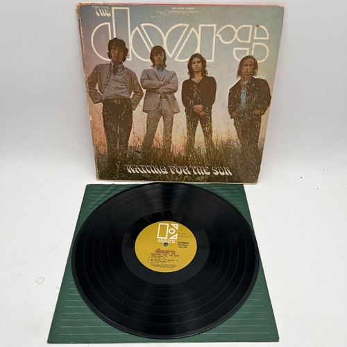 The doors waiting for - the, –