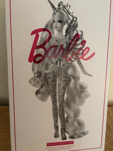 Bambola barbie dea - dea, unicorno
