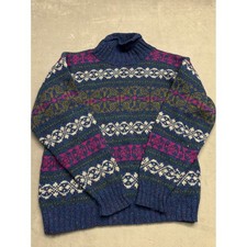 ALPS Fair Isle Turtle Neck
