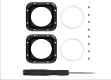 Kit obiettivo nero originale per GoPro Hero 4 5 sessioni frame con parte fotocamera in vetro