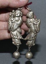 Coppia di ciondoli campanelle