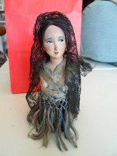 Bambola Spagnola in gesso vintage  ABELARDO LINARES ANTIGUEDADES vintage antica
