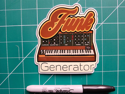 Moog sticker minimoog - sticker,