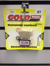 PASTIGLIE FRENO POSTERIORI ORO