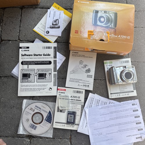 Canon powershot a720 con - canon,