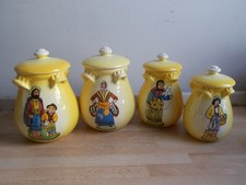 Serie Di 4 Vasi In Ceramica