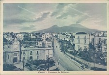 t389 cartolina portici panorama da bellavista provincia di napoli
