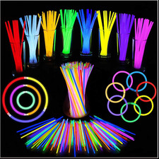 1000 Braccialetti Luminosi Starlight Bracciali Discoteca Disco Fluorescenti Fluo