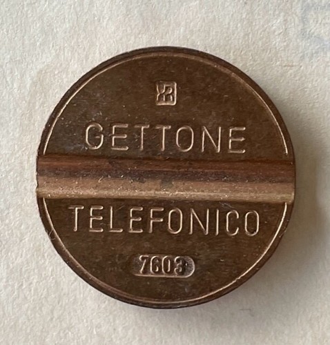 Gettone telefonico 7603 - telefonico,