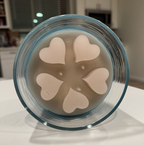 Candela vaso vetro fatta - vaso,