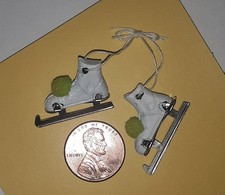 Vintage Miniatura ICE SKATES
