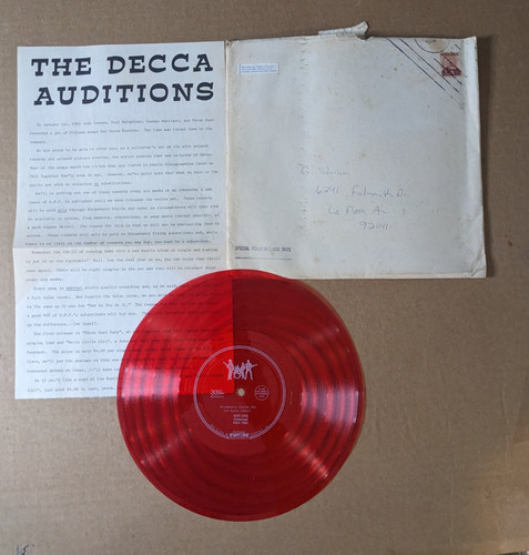 Beatles decca auditions - decca,