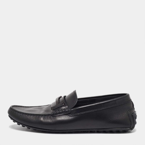 Mocassini tods pelle nera - pelle,