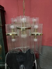 Coppia Di Lampadari Anni 70