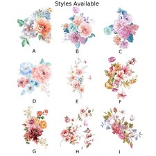 Adesivo da parete con fiori