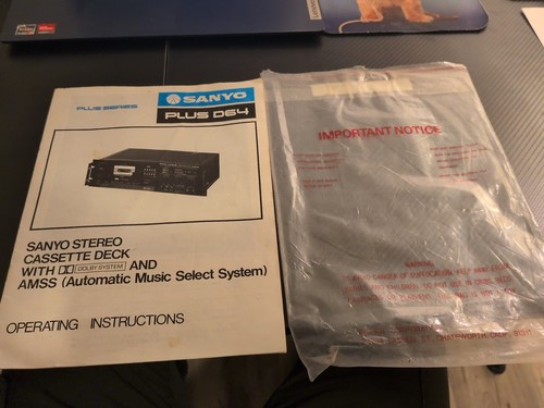 Sanyo plus d64 cassette - sanyo,
