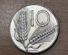 1955 Italy 10 Lire  