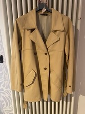 giacca giaccone pelle donna Tg44