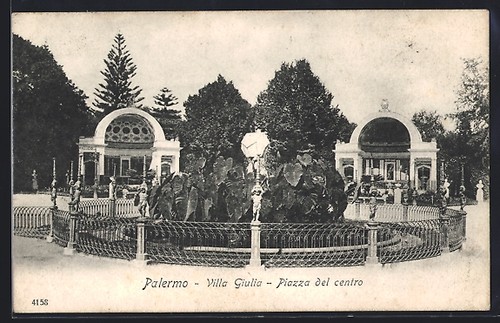 Palermo villa giulia piazza - palermo,,