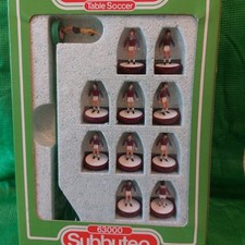 Subbuteo Squadra LW MACHINEPRINTED 627 WEST HAM PERFETTA SCATOLA 63000 CON REF