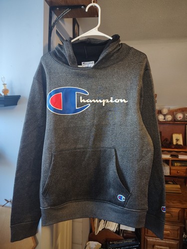 Champion dark gray sweatshirt - champion,