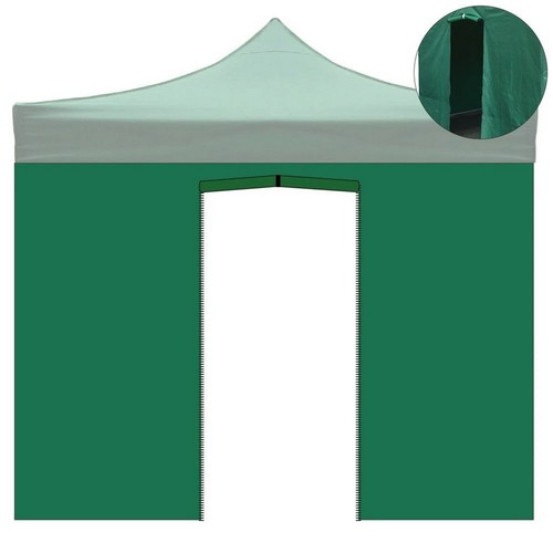 Telo laterale 3x2m - , verde