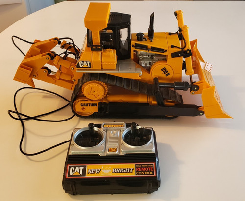 Vintage nuovo bulldozer - vintage,