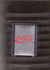 COCA COLA - SPLENDIDO PORTATOVAGLIOLI A MOLLA IN  METALLO DA BAR, NUOVO!