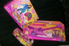 LOTTO di 3 Winx Club Rock Star chitarra/rock star microfono/groove e tappetino da ballo luminoso