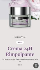 crema viso just 24h h ore Rimpolpante antirughe infiore effetto lifting antiage