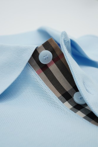 Polo burberry camicia piqué - burberry,