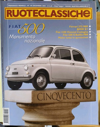 Rivista ruoteclassiche numero - rivista,
