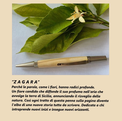 Penna artigianale legno - in,