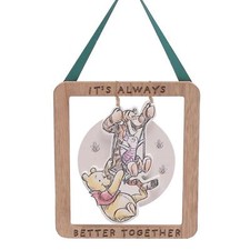 Targa In Legno Appesa Disney -